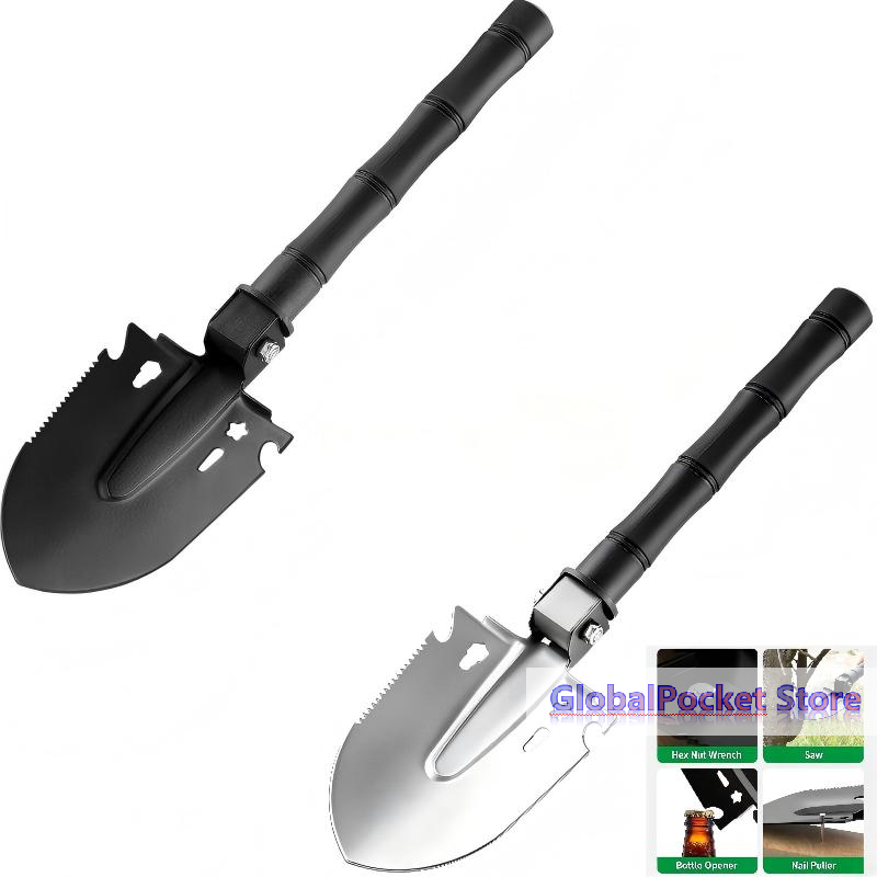 Soil Scoop Tool - [TG823]Survival Shovel Multi-Tool, Portable Engineer Shovel