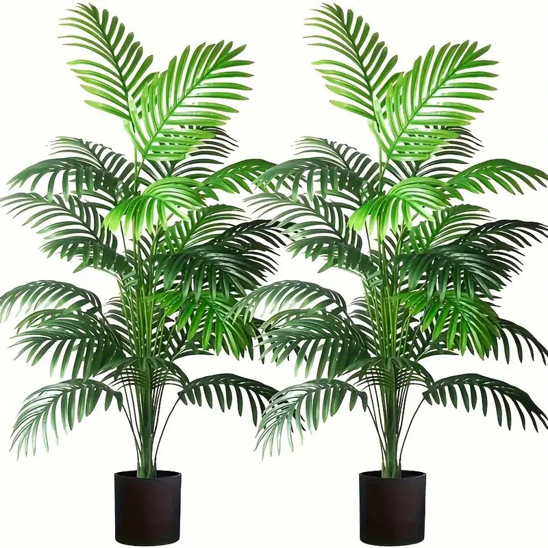 Bonsai Garden Kit - 24 Leaves Areca Palm Artificial Plants
