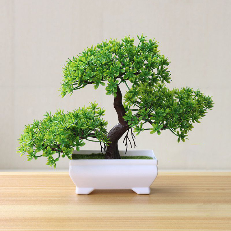 Bonsai Garden Kit - Artificial Tree Bonsai Simulation Plants Pot