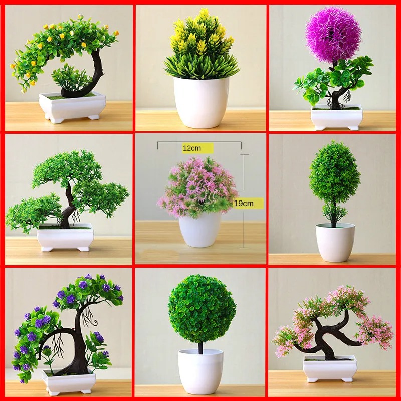Bonsai Garden Zen - Artificial Small Tree Potted Plant Fake