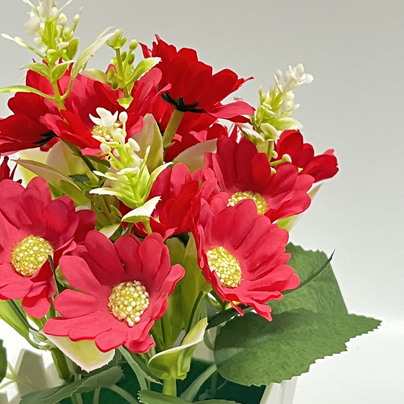 Simulated Chrysanthemum Potted - Bonsai Garden Entrance recension och pris