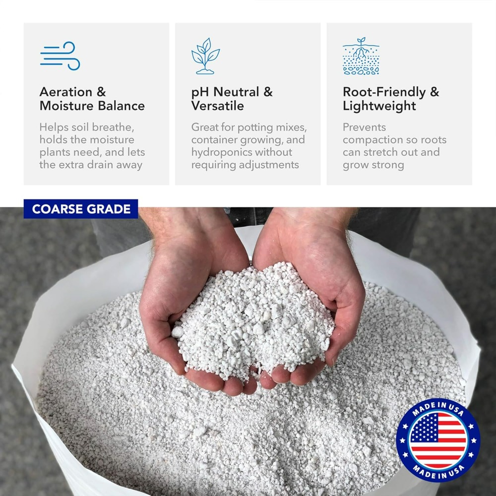 Supreme Perlite Coarse Horticu - Horticulture Soil Perlite recension och pris