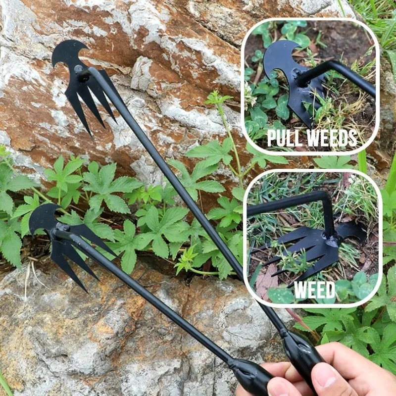 2 in 1 Garden Rake Manual Seed - Soil Scoop Tool recension och pris