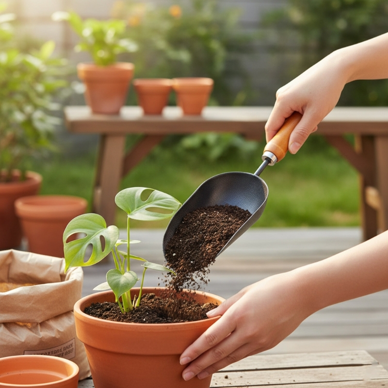 Y6GD Gardening Tool Ergonomic  - Soil Scoop Tool recension och pris