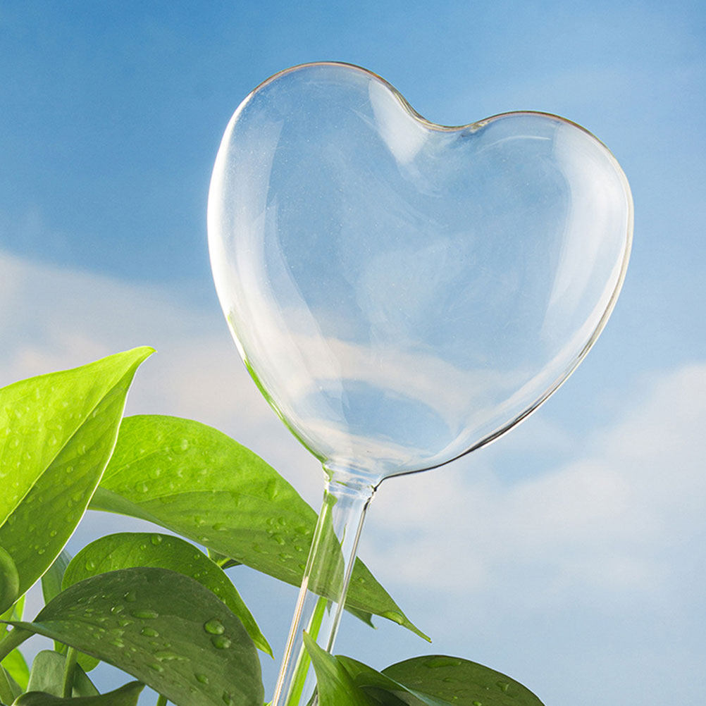3Pcs Heart Shaped Glass Self W - Bonsai Garden Kit recension och pris