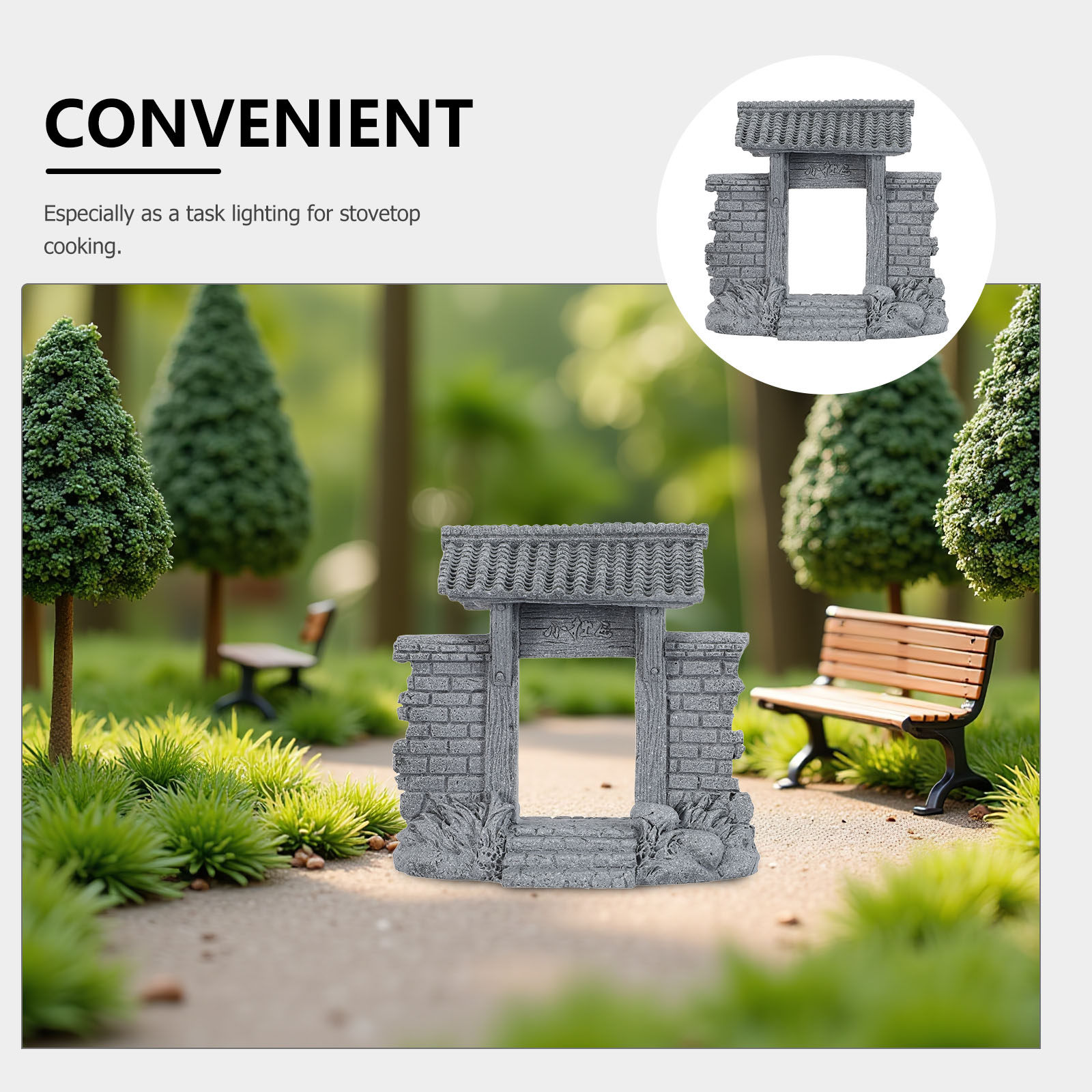 Bonsai Tree Ornament Miniature - Bonsai Garden Entrance recension och pris