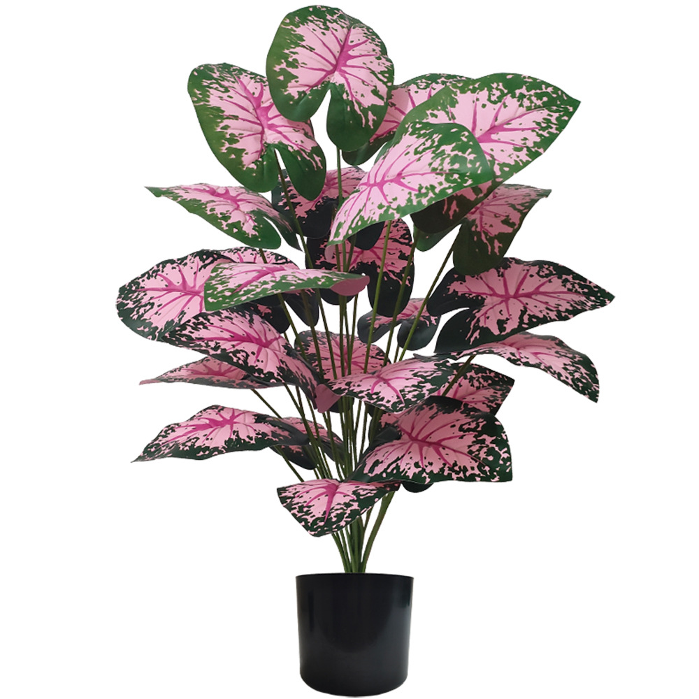 Pink Leaf Potted Plants Fake A - Bonsai Garden Kit recension och pris