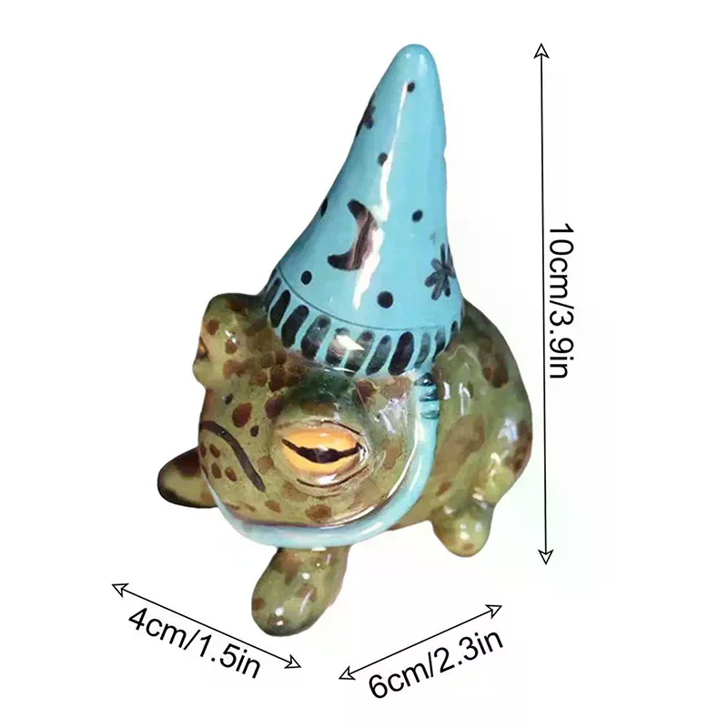 Frog Statues For Garden  Hat L - Bonsai Garden Art recension och pris