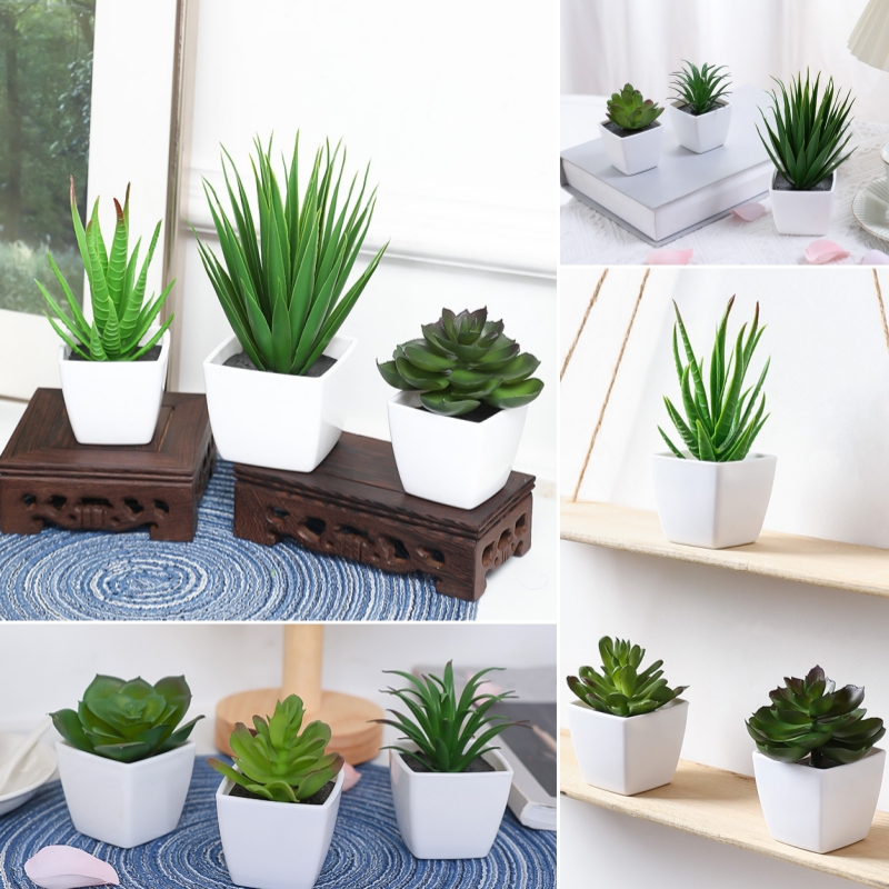 (A set of 3PCS) Simulated Mini - Bonsai Garden Zen recension och pris