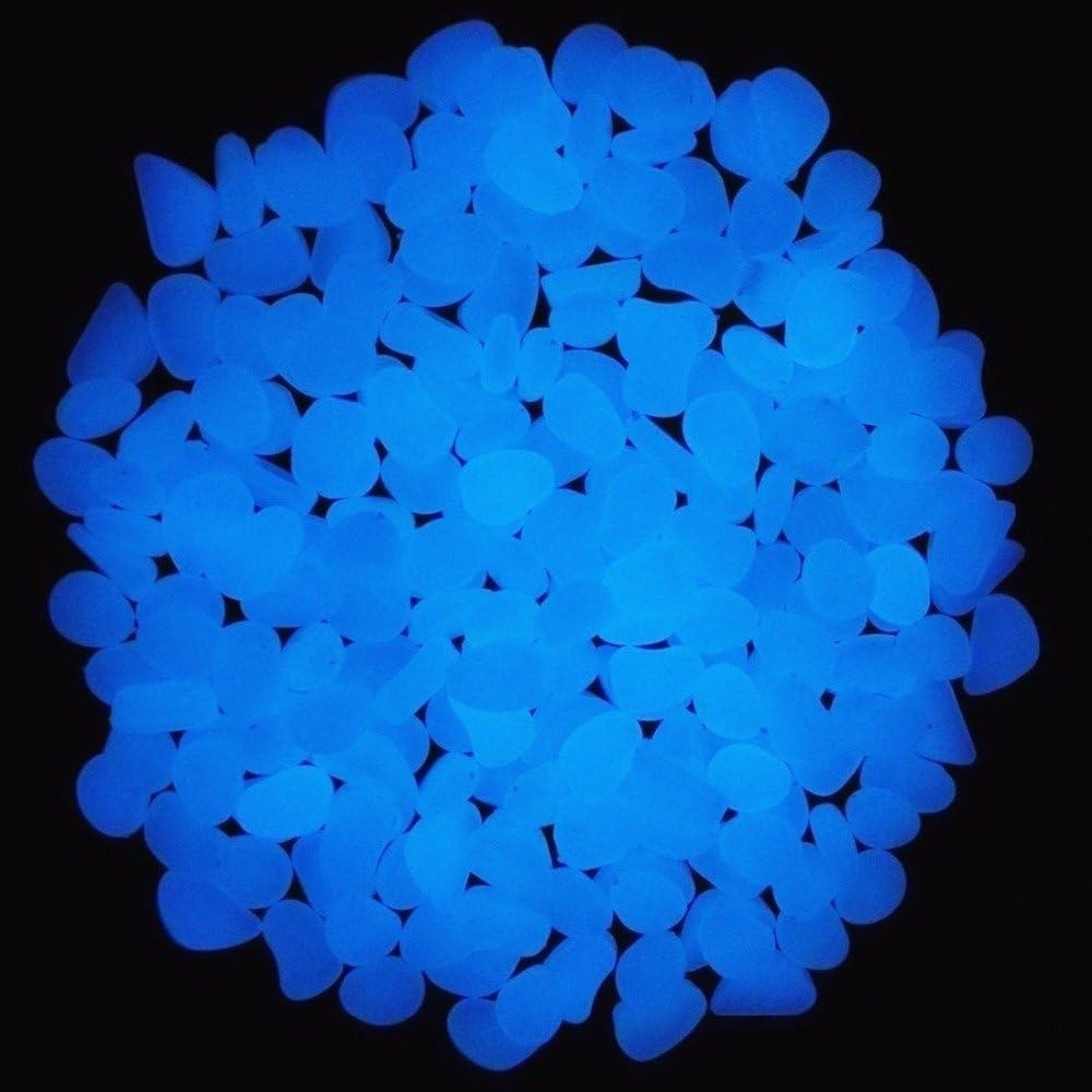 Fish Tank Rocks Glow Blue Pebb - Bonsai Garden Zen recension och pris