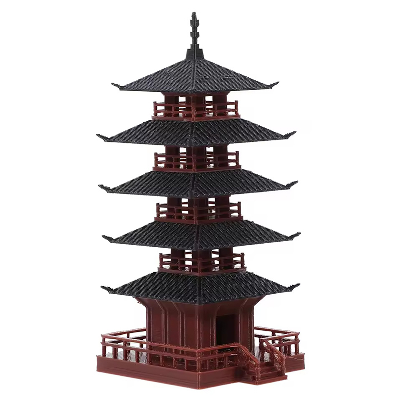 🛒1Pc Mini Pagoda Statue Chines - Bonsai Garden Zen recension och pris