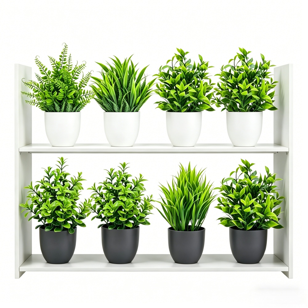 4pcs/set Mini Artificial Plant - Bonsai Garden Zen recension och pris
