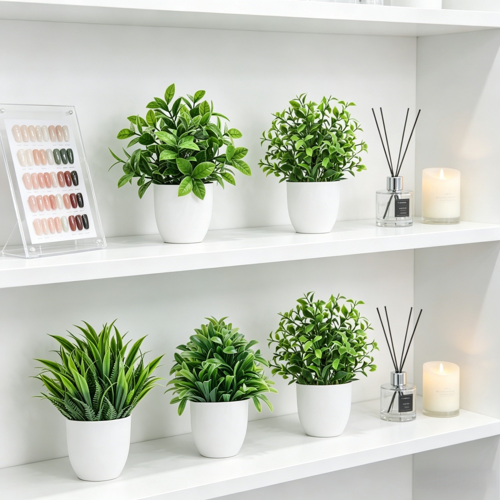 4pcs/set Mini Artificial Plant - Bonsai Garden Zen recension och pris