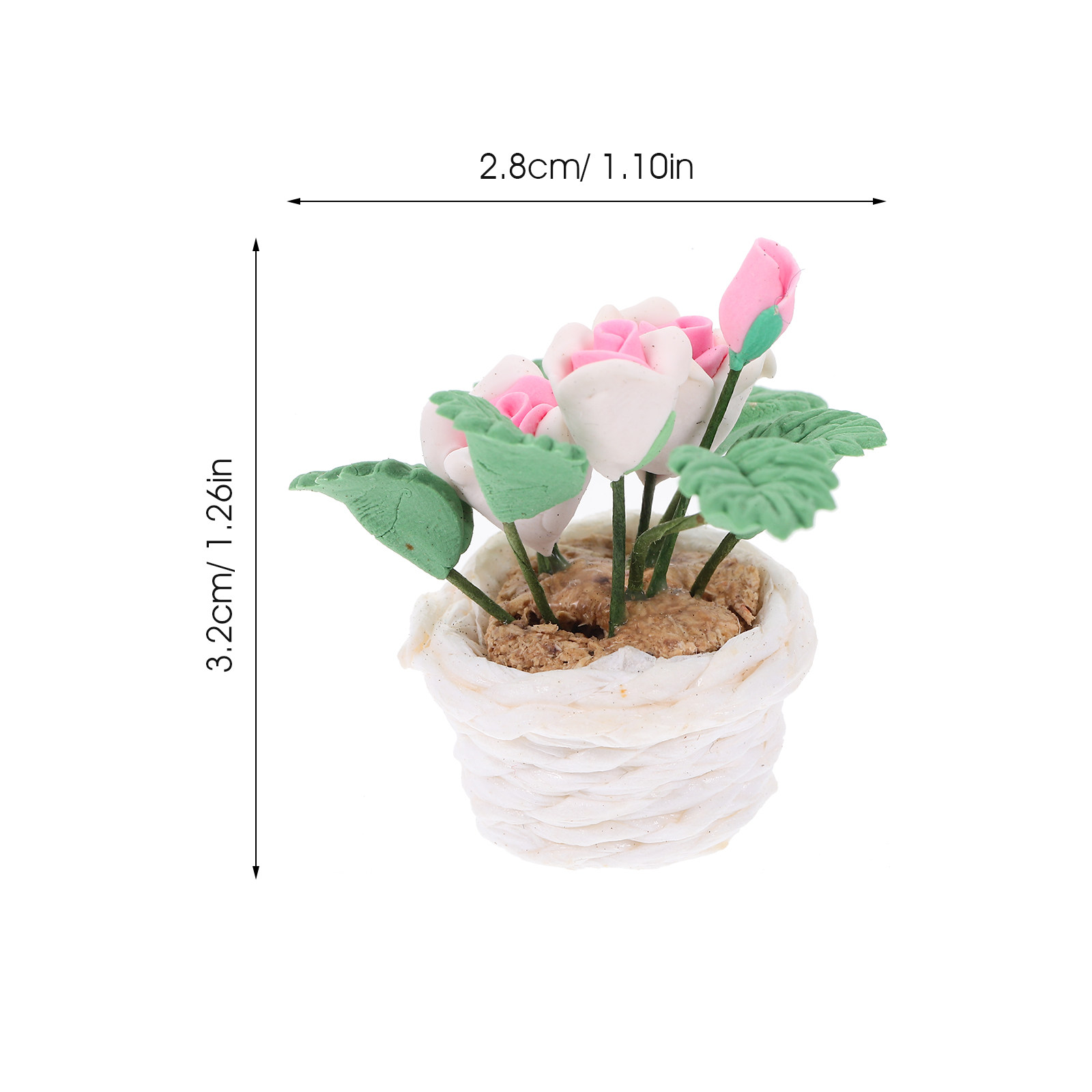Realistic Miniature Bonsai Pot - Bonsai Garden House recension och pris