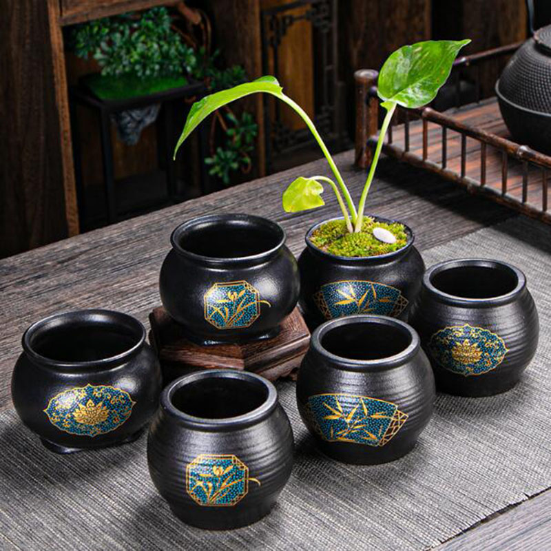 Chinese Style Ceramic Flower P - Bonsai Garden Art recension och pris