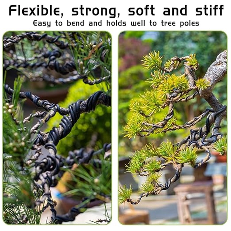 1mm Black Aluminum Bonsai Wire - Bonsai Garden Art recension och pris