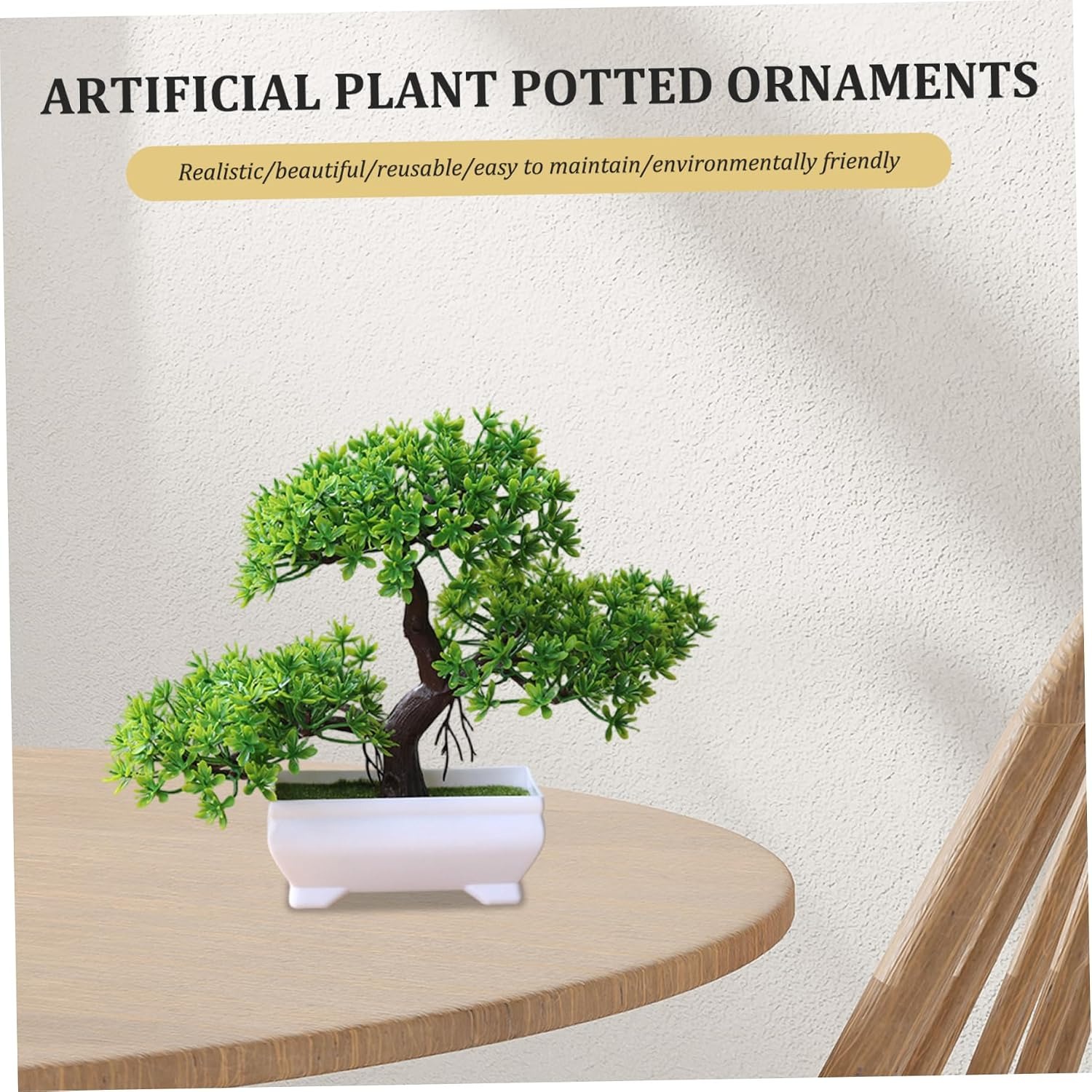 1/2Pcs Artificial Bonsai Tree  - Bonsai Garden Kit recension och pris